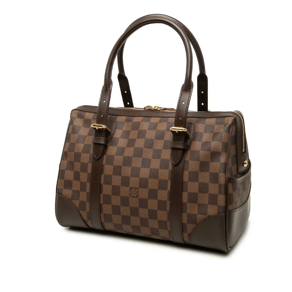 Louis Vuitton Damier Ebene Berkeley Brown Very good - Back View