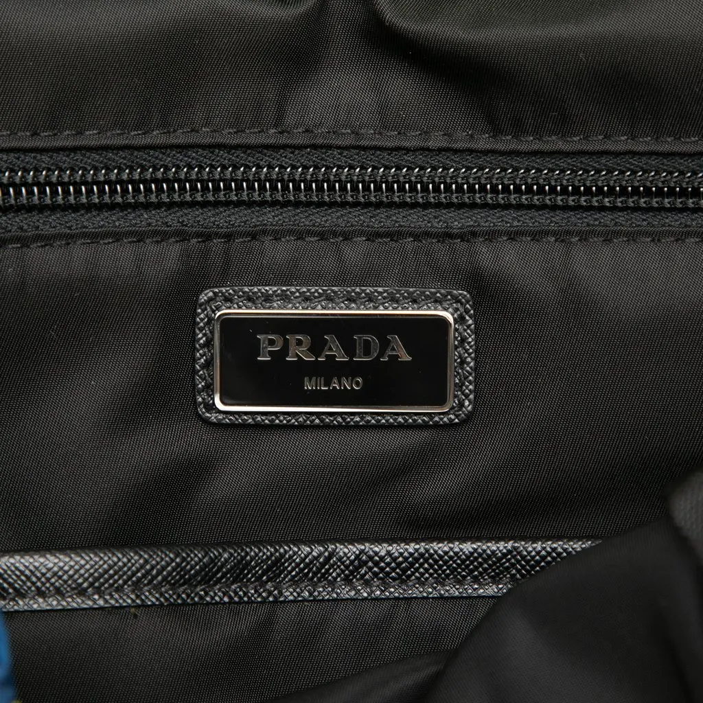 Prada Tessuto Patch Backpack Green Very good - Box View