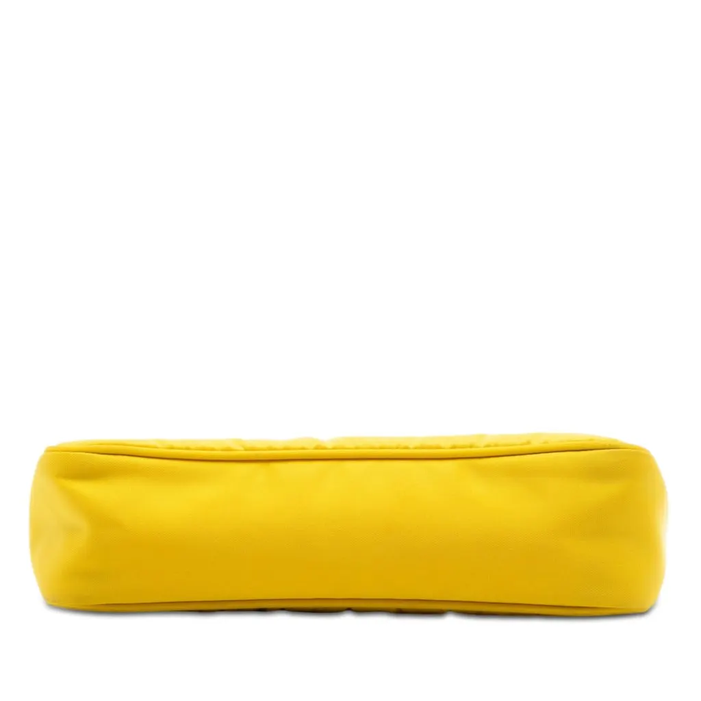 Prada Mini Tessuto Re Edition 2000 Shoulder Bag Yellow Very good - Inside View