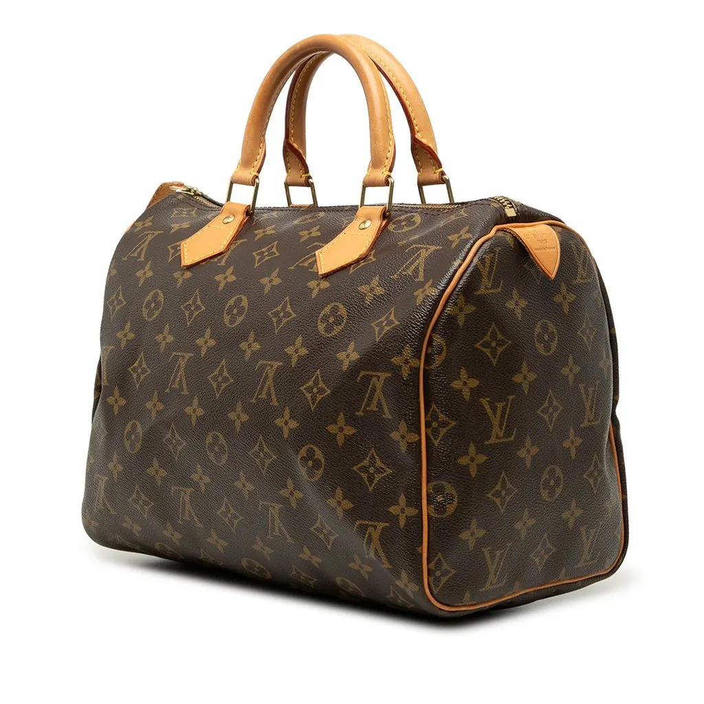 Louis Vuitton Monogram Speedy 30 Brown Very good - Back View