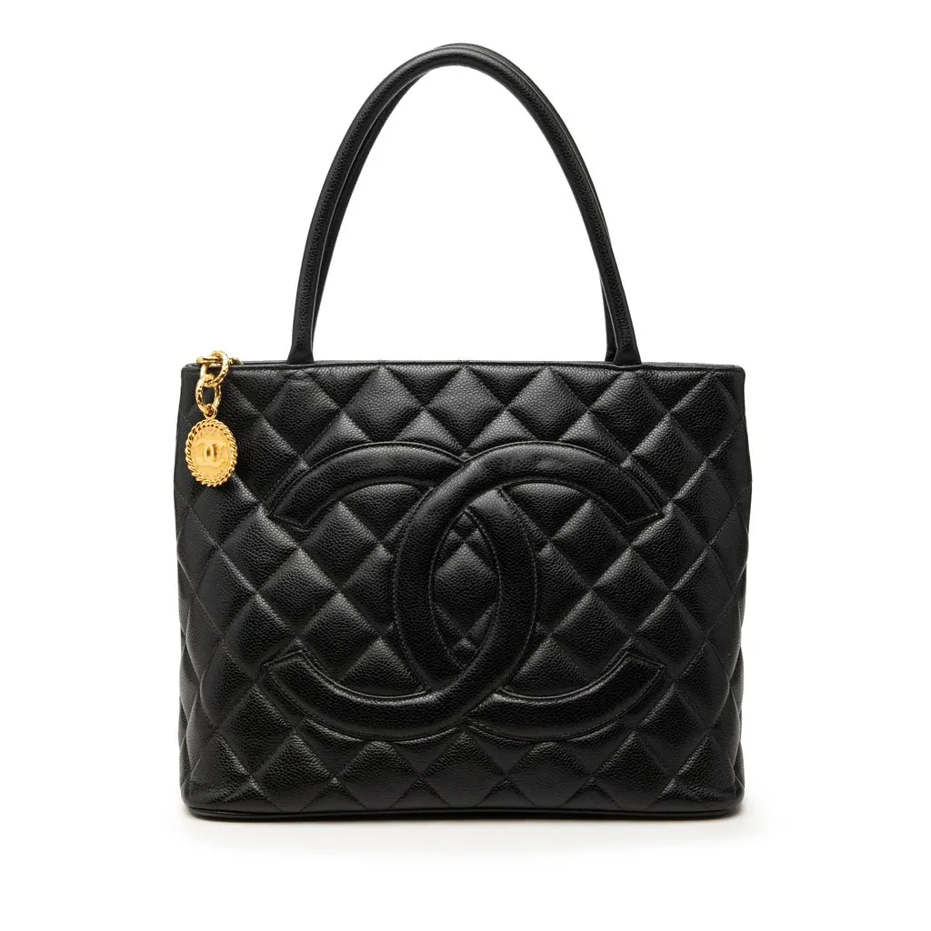 Chanel Caviar Medallion Tote