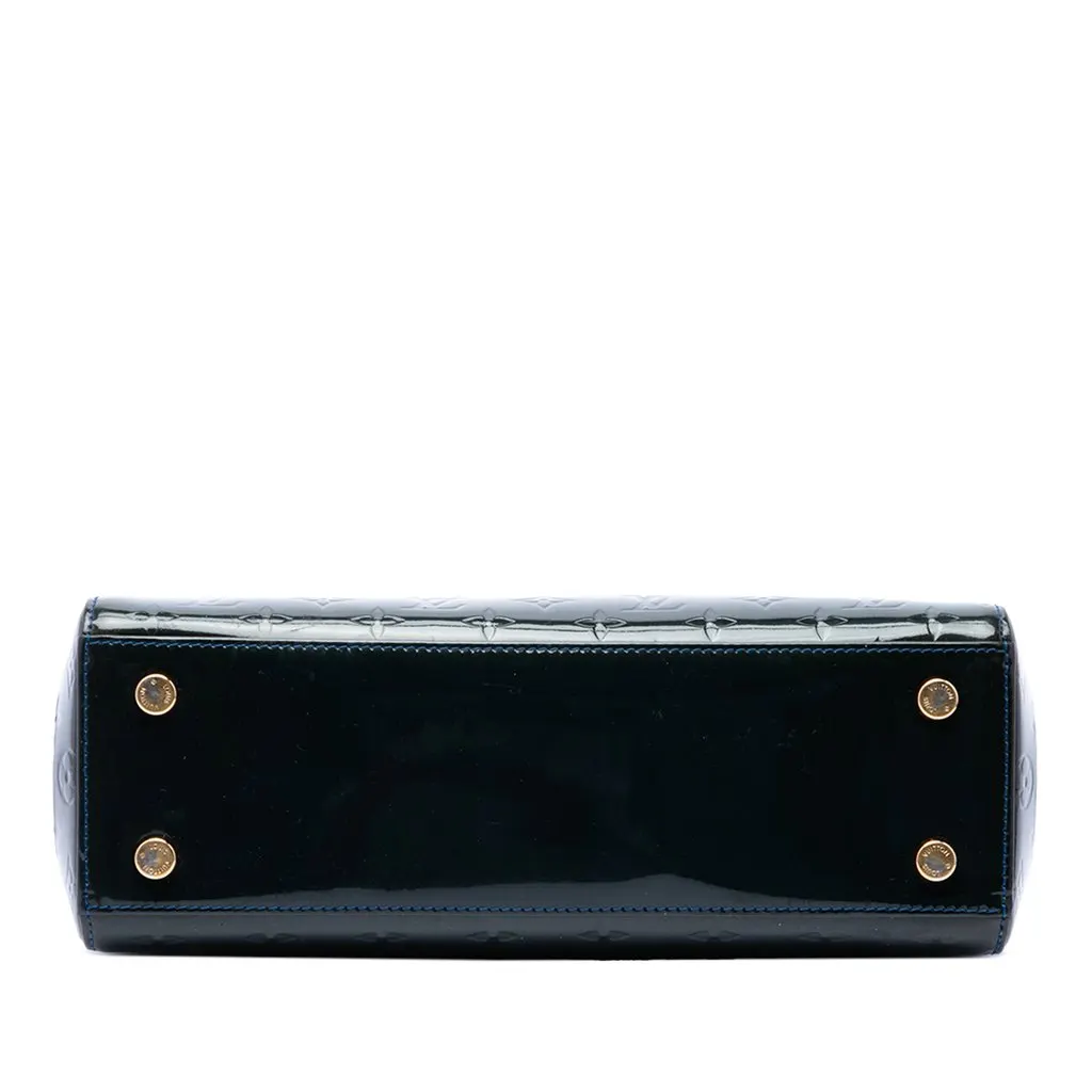 Louis Vuitton Monogram Vernis Brea MM Blue Leather Very good - Inside View