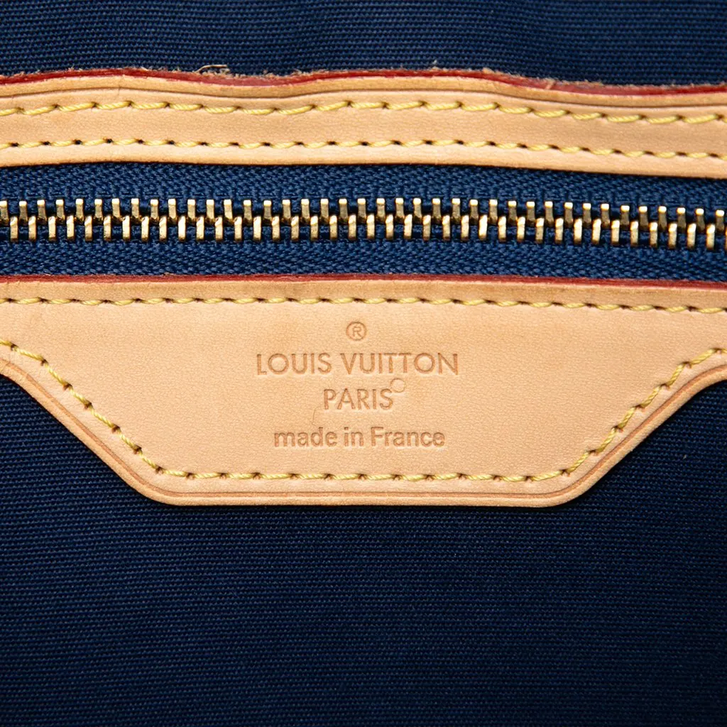 Louis Vuitton Monogram Vernis Brea MM Blue Leather Very good - Box View