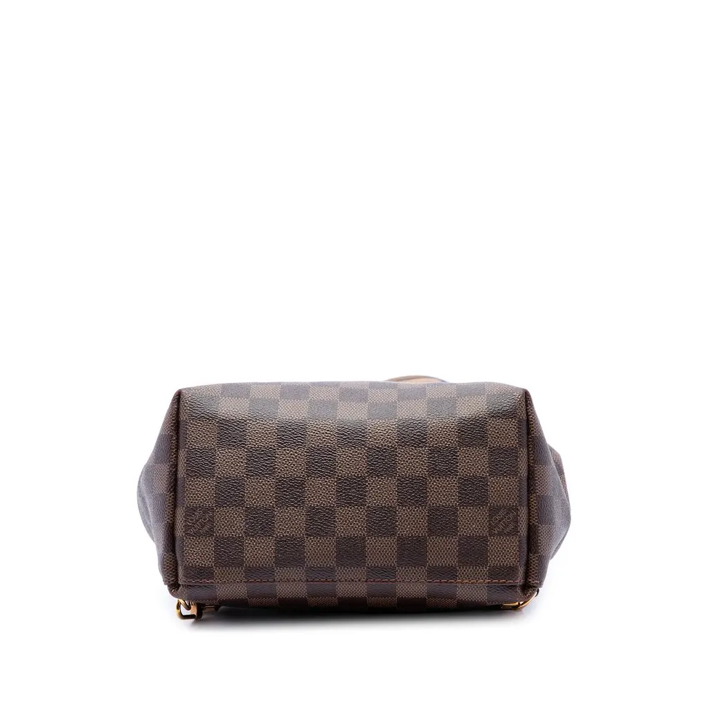 Louis Vuitton Damier Ebene Clapton Brown Canvas Good - Inside View