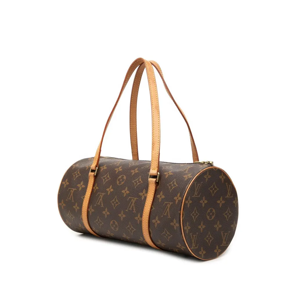 Louis Vuitton Monogram Papillon 30 Brown Canvas Good - Back View