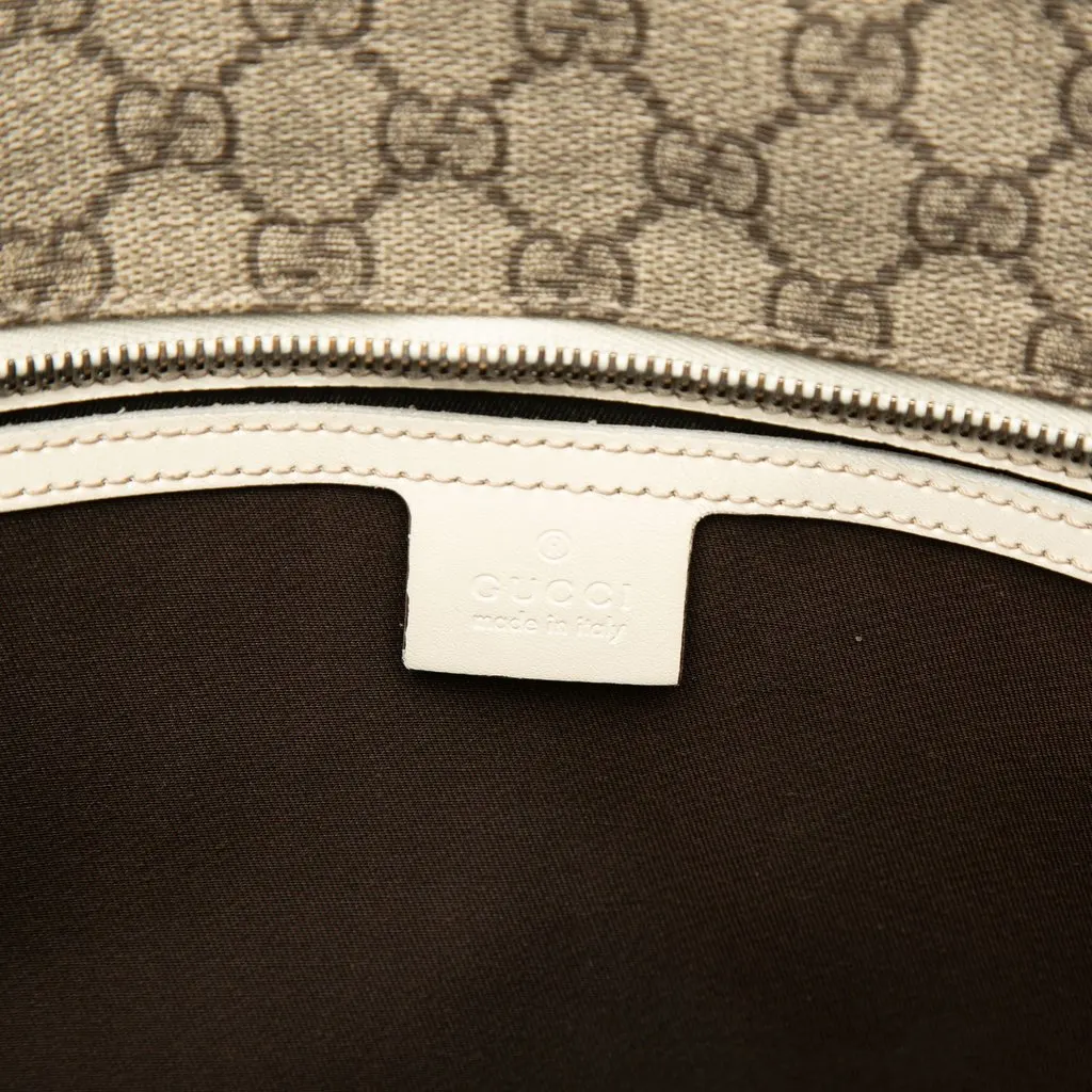 Gucci Large GG Supreme Tote Beige Canvas Good - Box View