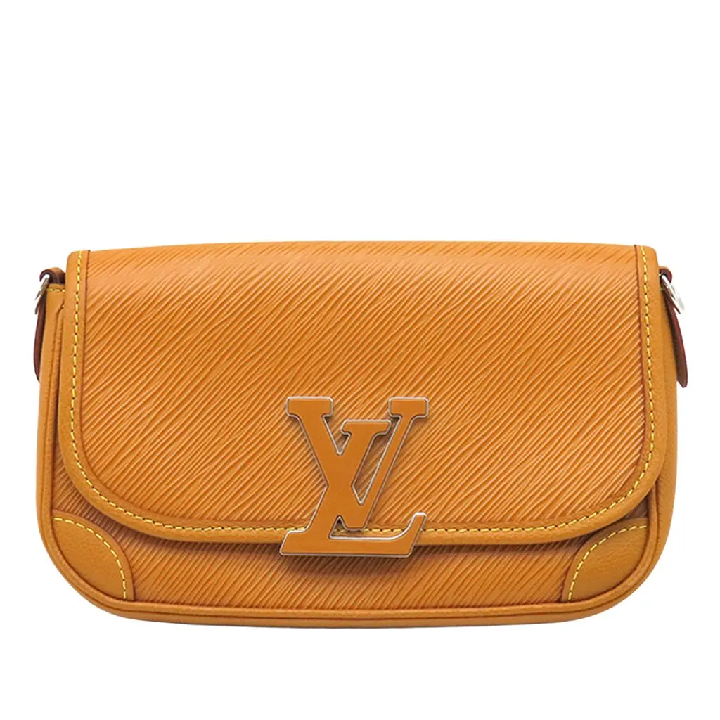 Louis Vuitton Epi Buci Brown Leather Very good - Front View