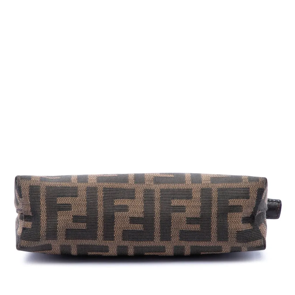 Fendi Zucca Canvas Clutch Brown Very good - Inside View