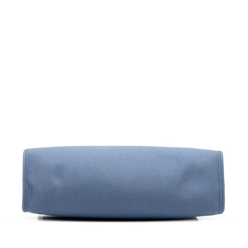 Hermès Toile Herbag Zip 31 Blue Canvas Very good - Inside View