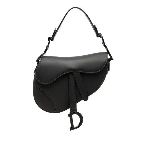 Dior Mini Ultra Matte Calfskin Saddle Bag