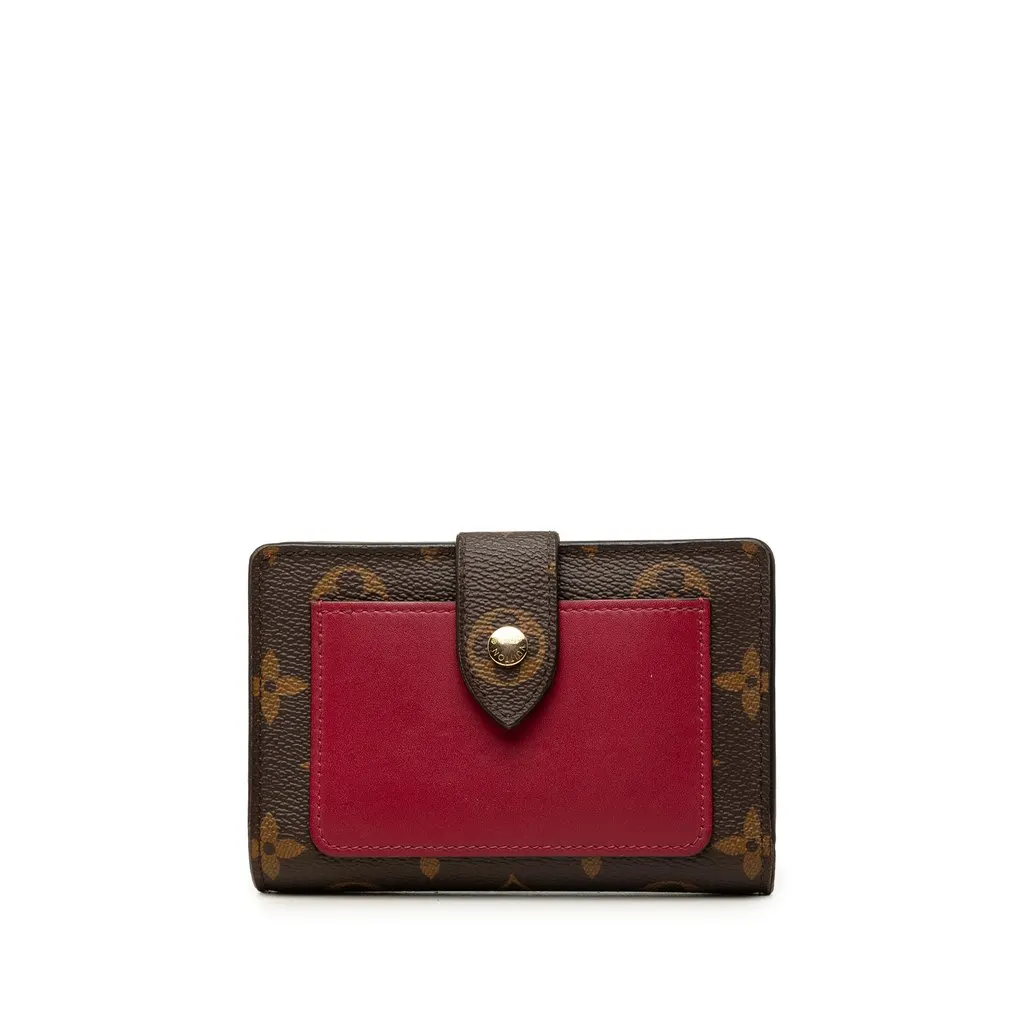 Louis Vuitton Monogram Juliette Wallet Brown Canvas Very good - Front View