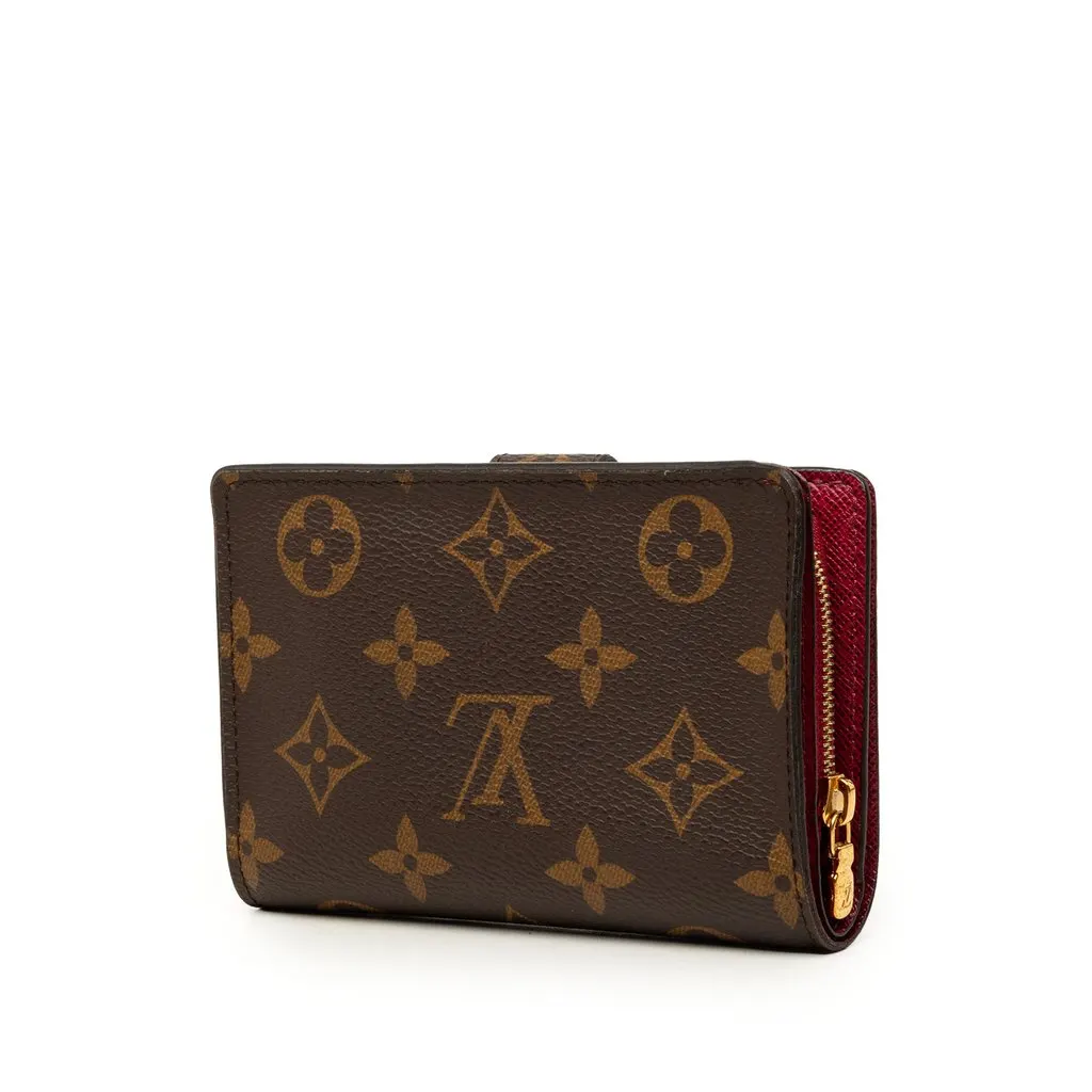 Louis Vuitton Monogram Juliette Wallet Brown Canvas Very good - Back View