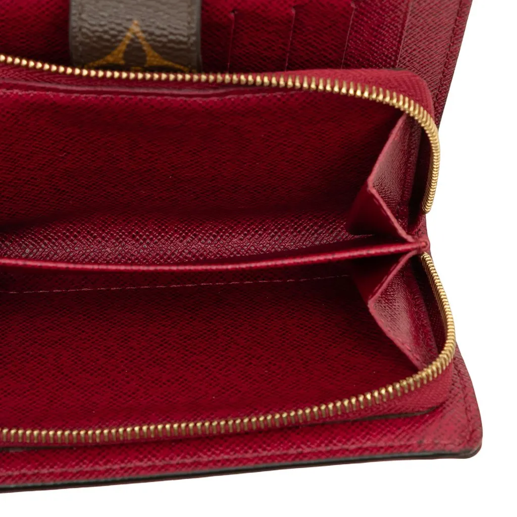 Louis Vuitton Monogram Juliette Wallet Brown Canvas Very good - Model View