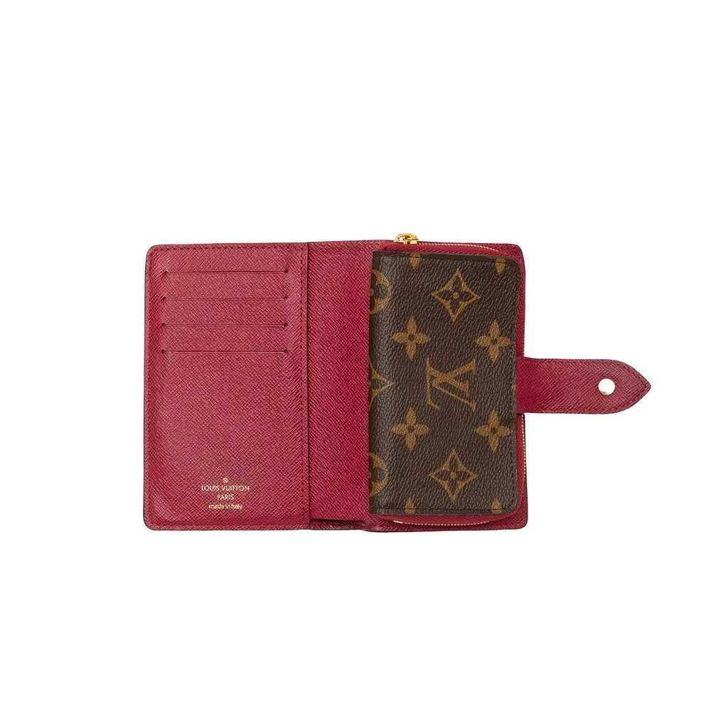 Louis Vuitton Monogram Juliette Wallet Brown Canvas Very good - Box View
