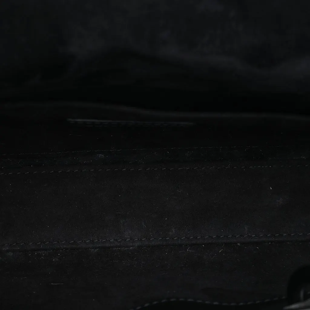 Dior Medium Calfskin Cannage Diamond Lady D Joy Black Leather Very good - Model View