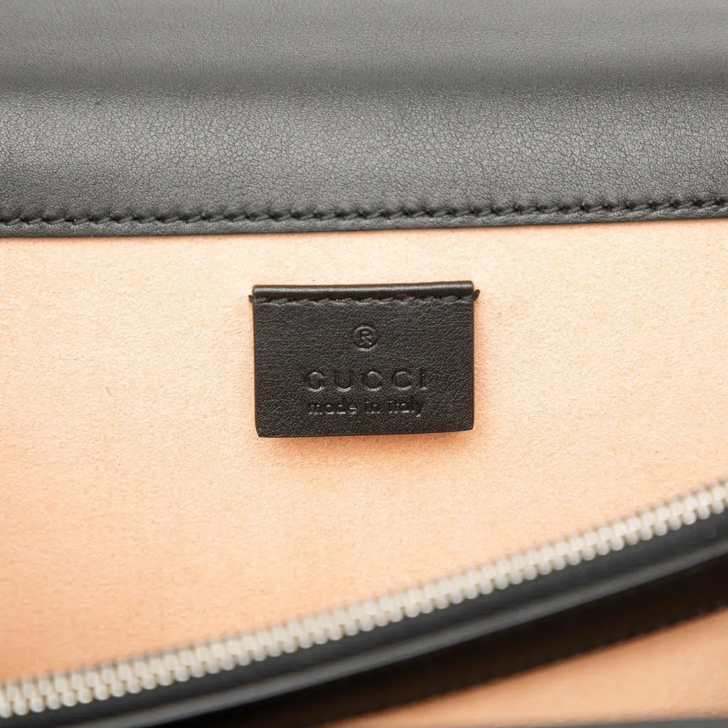 Gucci Medium Studded Calfskin Dionysus Shoulder Bag Black Leather Very good - Box View