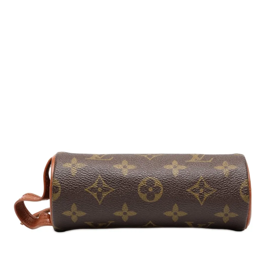 Louis Vuitton Monogram Etui Golf Ball Case Brown Canvas Good - Inside View