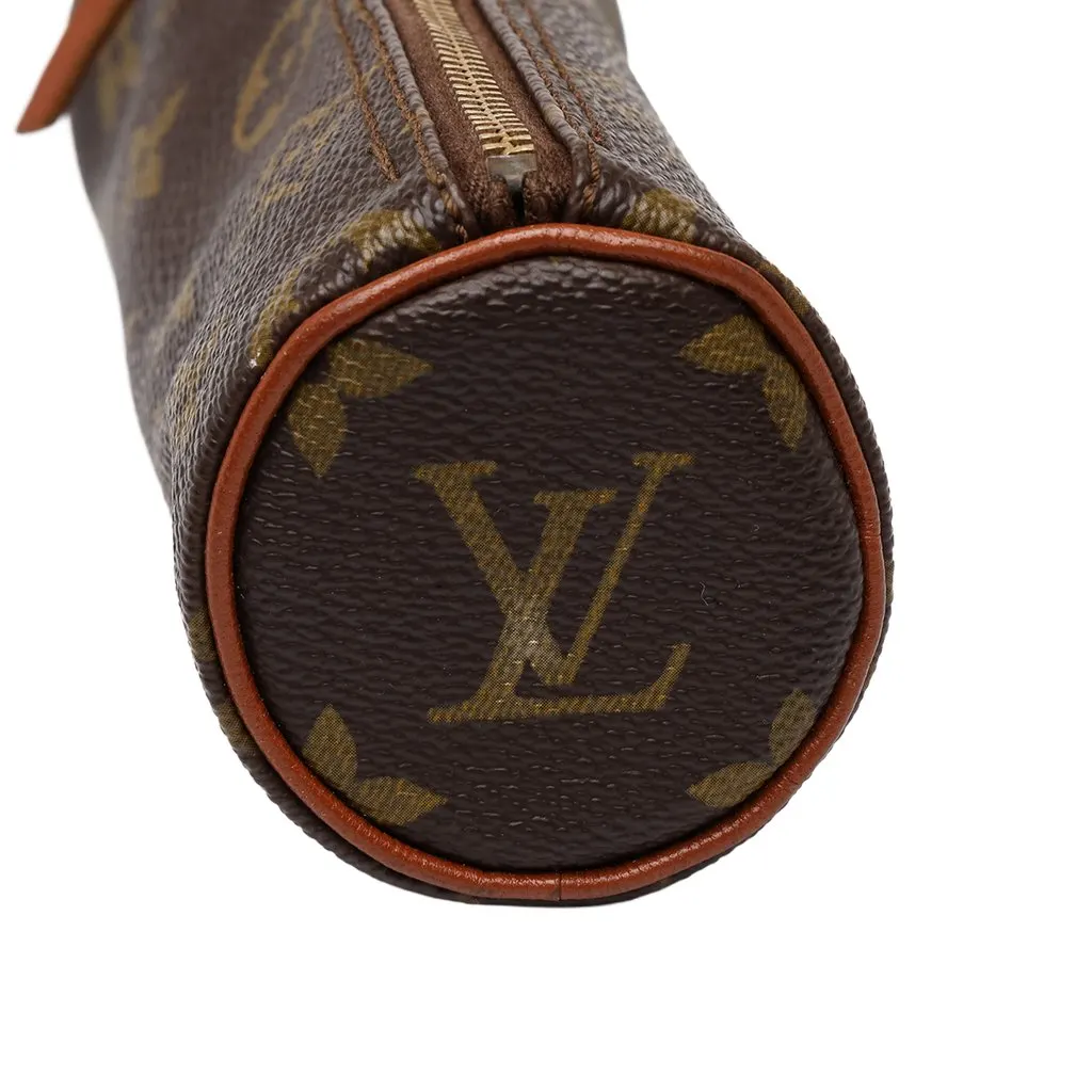 Louis Vuitton Monogram Etui Golf Ball Case Brown Canvas Good - Box View