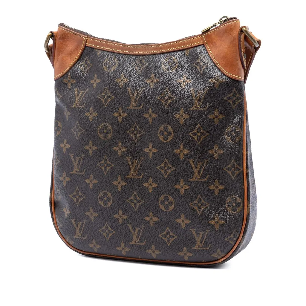 Louis Vuitton Monogram Odeon PM Brown Very good - Back View
