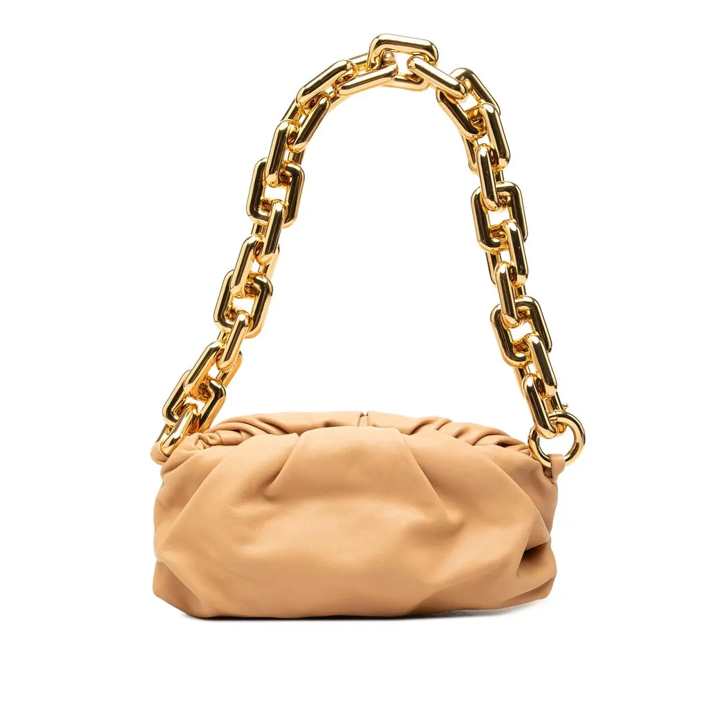 Bottega Veneta Lambskin Chain Pouch