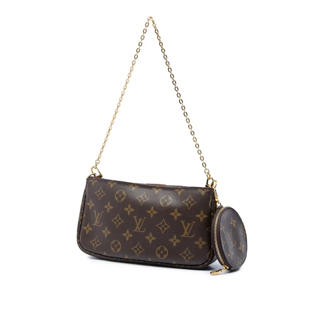 Louis Vuitton Monogram Multi Pochette Accessoires Brown Very good - Back View