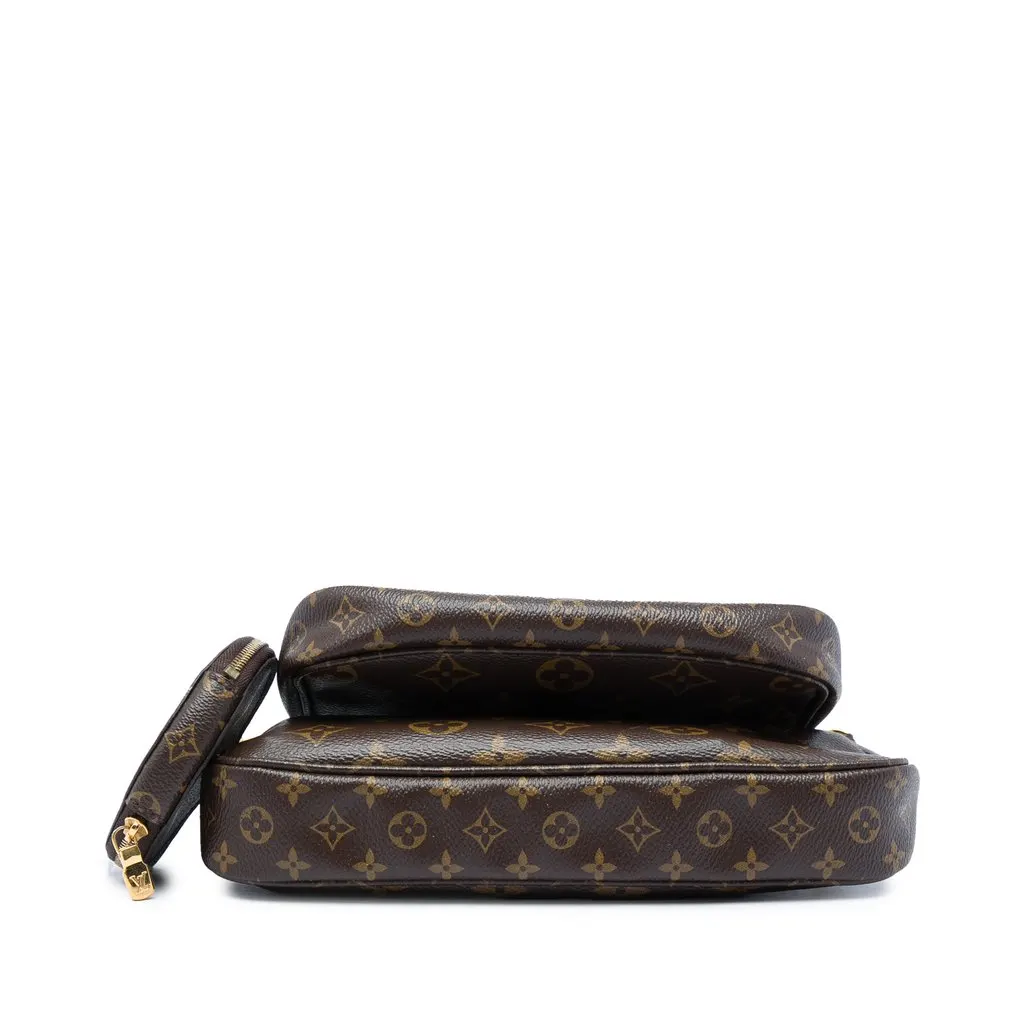 Louis Vuitton Monogram Multi Pochette Accessoires Brown Very good - Inside View