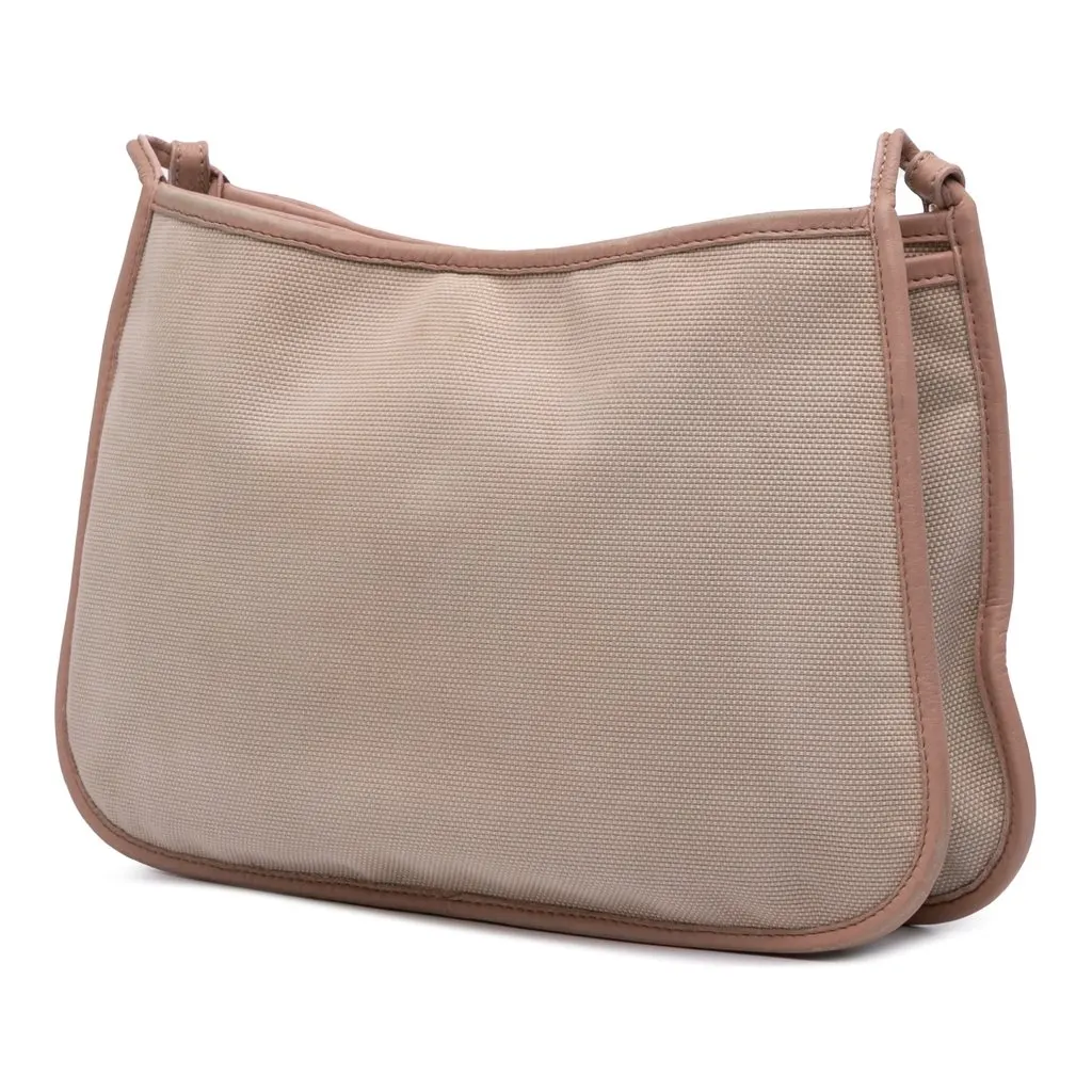 Fendi Canvas Zucca Crossbody Brown Good - Back View