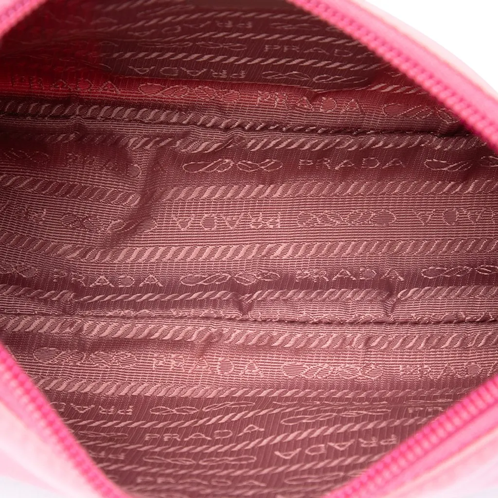 Prada Mini Tessuto Re Edition 2000 Shoulder Bag Pink Polyamide Very good - Model View
