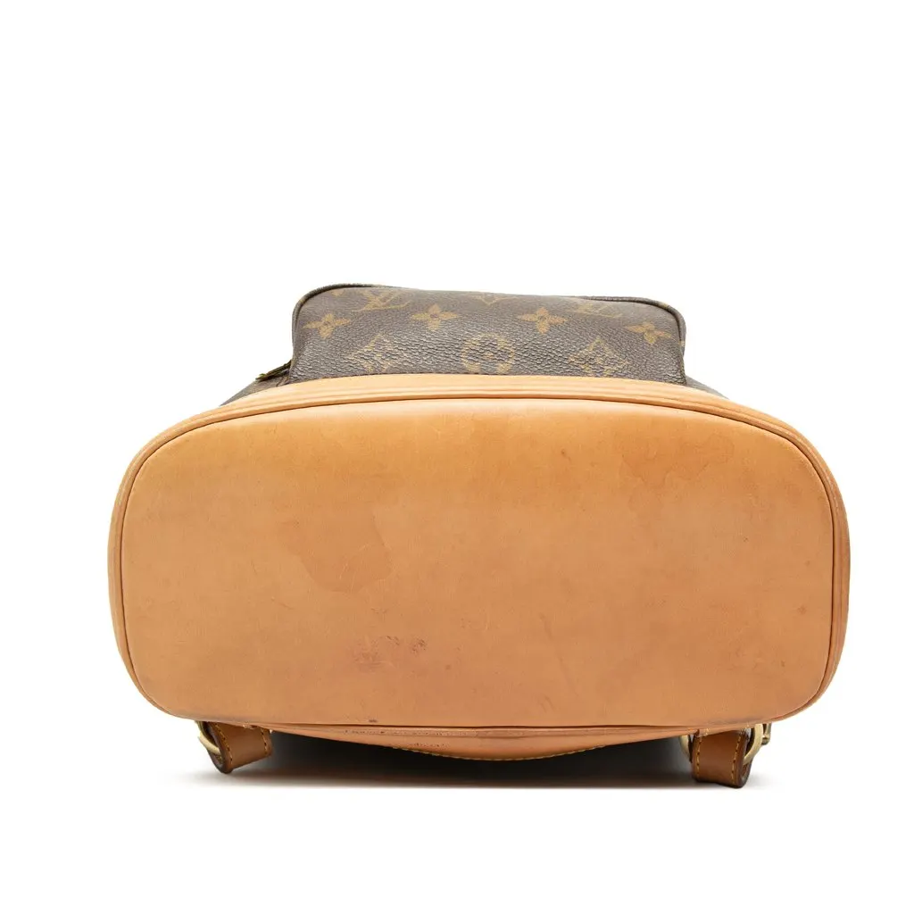 Louis Vuitton Monogram Montsouris PM Brown Very good - Inside View