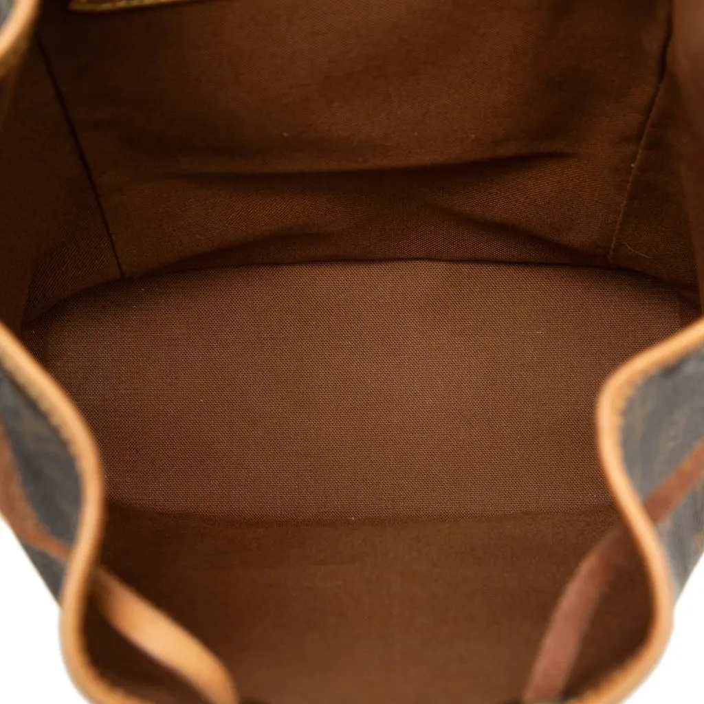 Louis Vuitton Monogram Montsouris PM Brown Very good - Model View