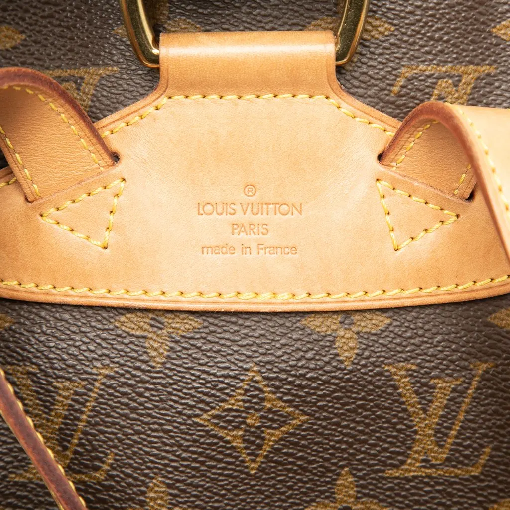 Louis Vuitton Monogram Montsouris PM Brown Very good - Box View