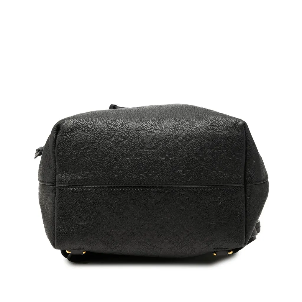 Louis Vuitton Monogram Empreinte Montsouris PM Backpack Black Leather Very good - Inside View