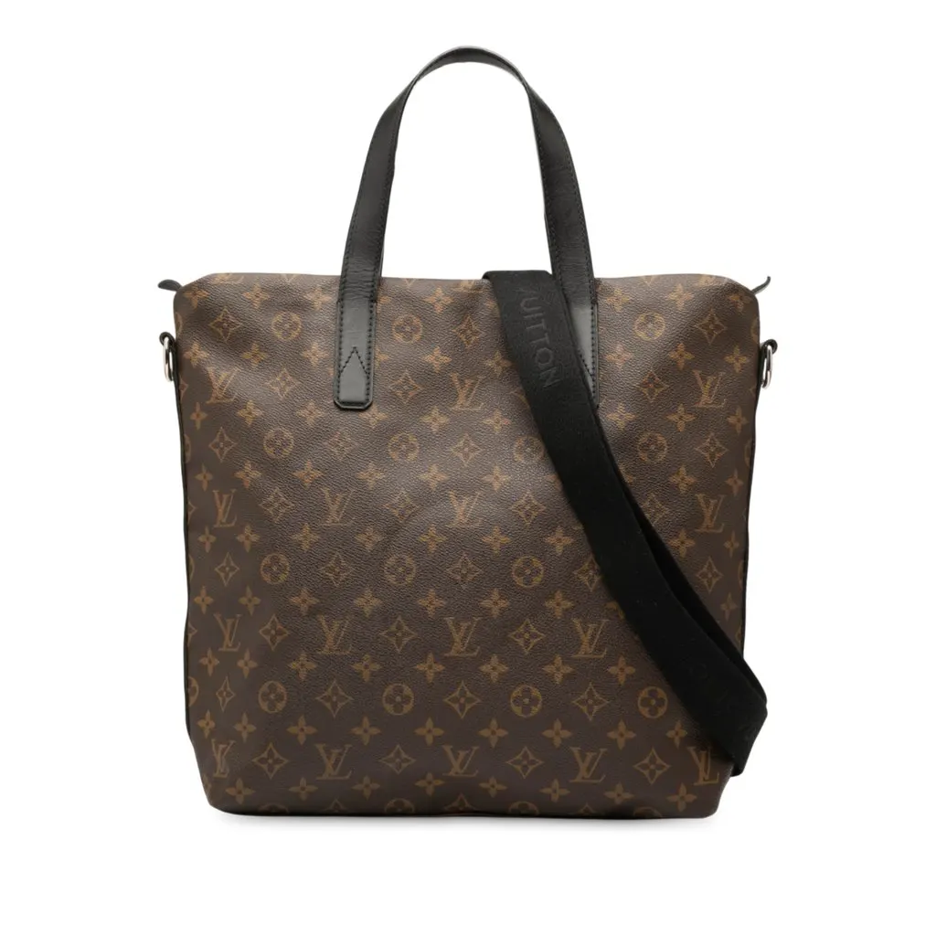 Louis Vuitton Monogram Macassar Kitan Brown Very good - Front View