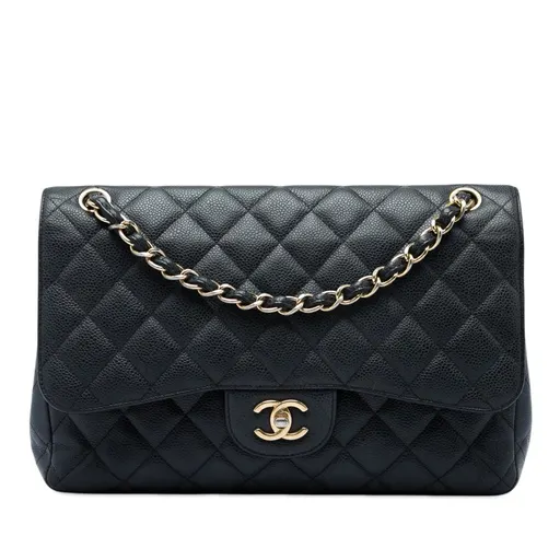 Chanel Jumbo Classic Caviar Double Flap