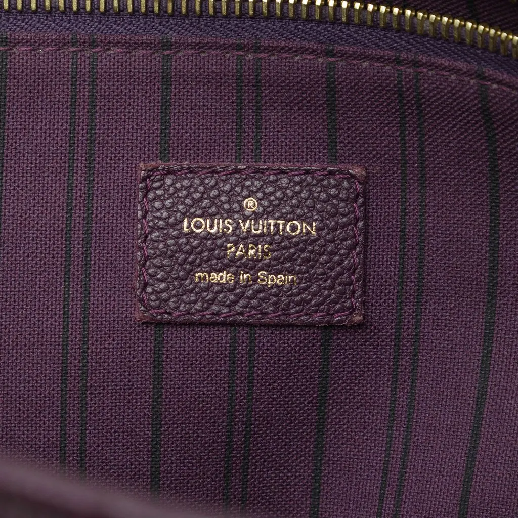 Louis Vuitton Monogram Empreinte Citadine PM Purple Leather Good - Box View
