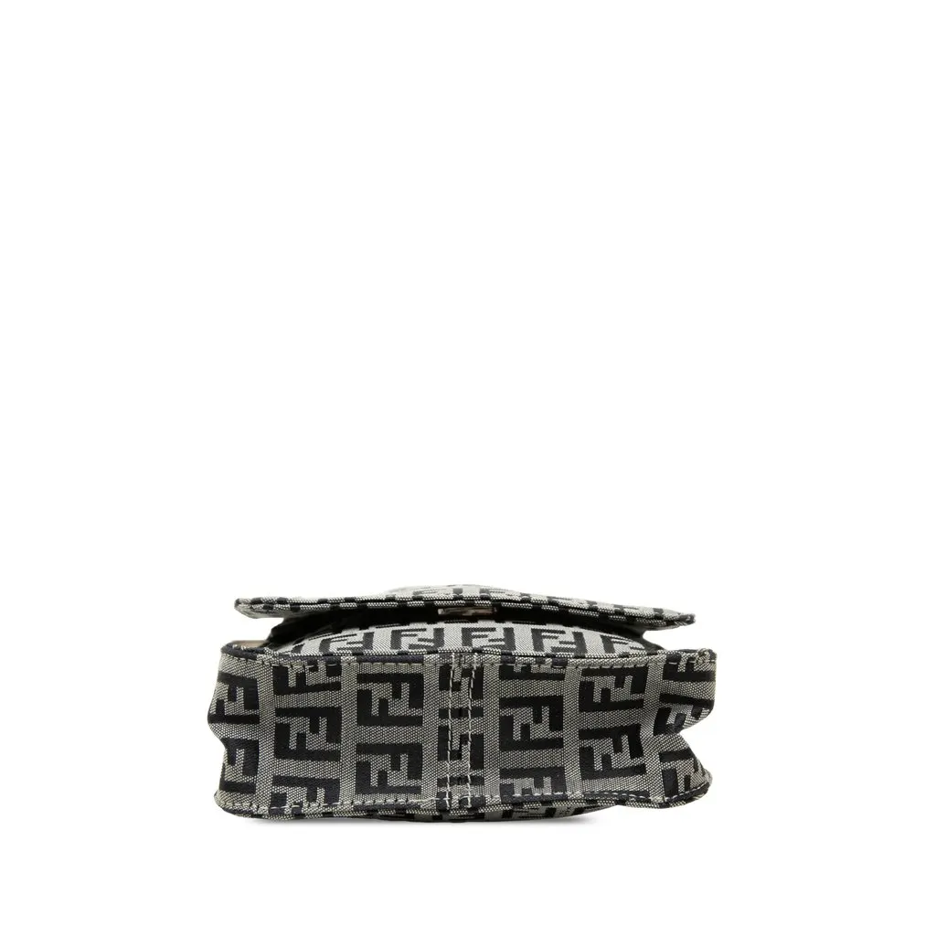 Fendi Zucchino Canvas Crossbody MultiColor Canvas Very good - Inside View