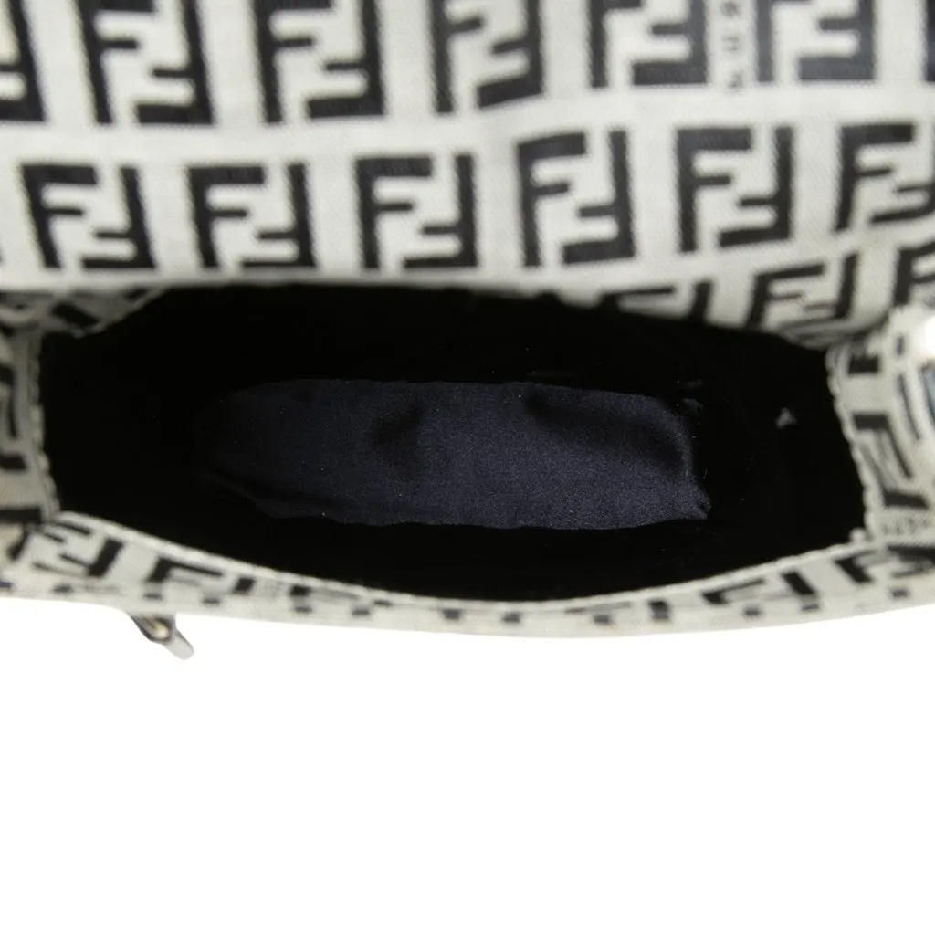 Fendi Zucchino Canvas Crossbody MultiColor Canvas Very good - Model View