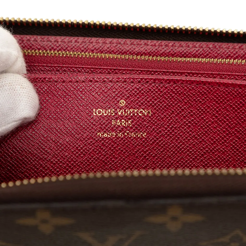 Louis Vuitton Monogram Zippy Long Wallet Brown Canvas Very good - Box View
