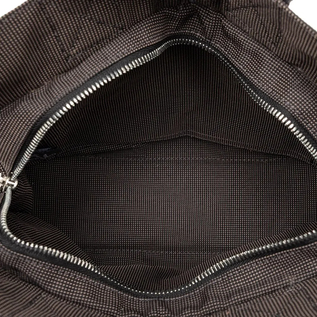 Hermès Canvas Herline PM Brown Very good - Model View