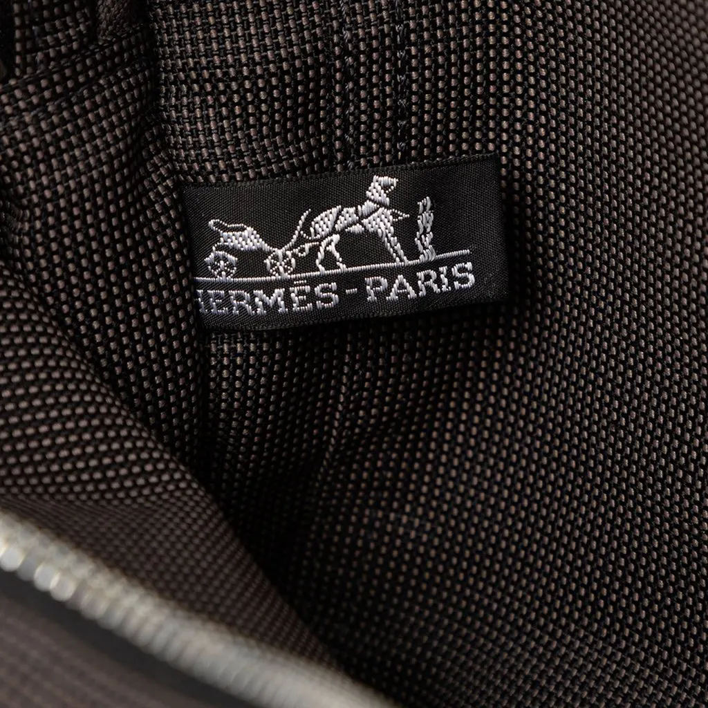 Hermès Canvas Herline PM Brown Very good - Box View