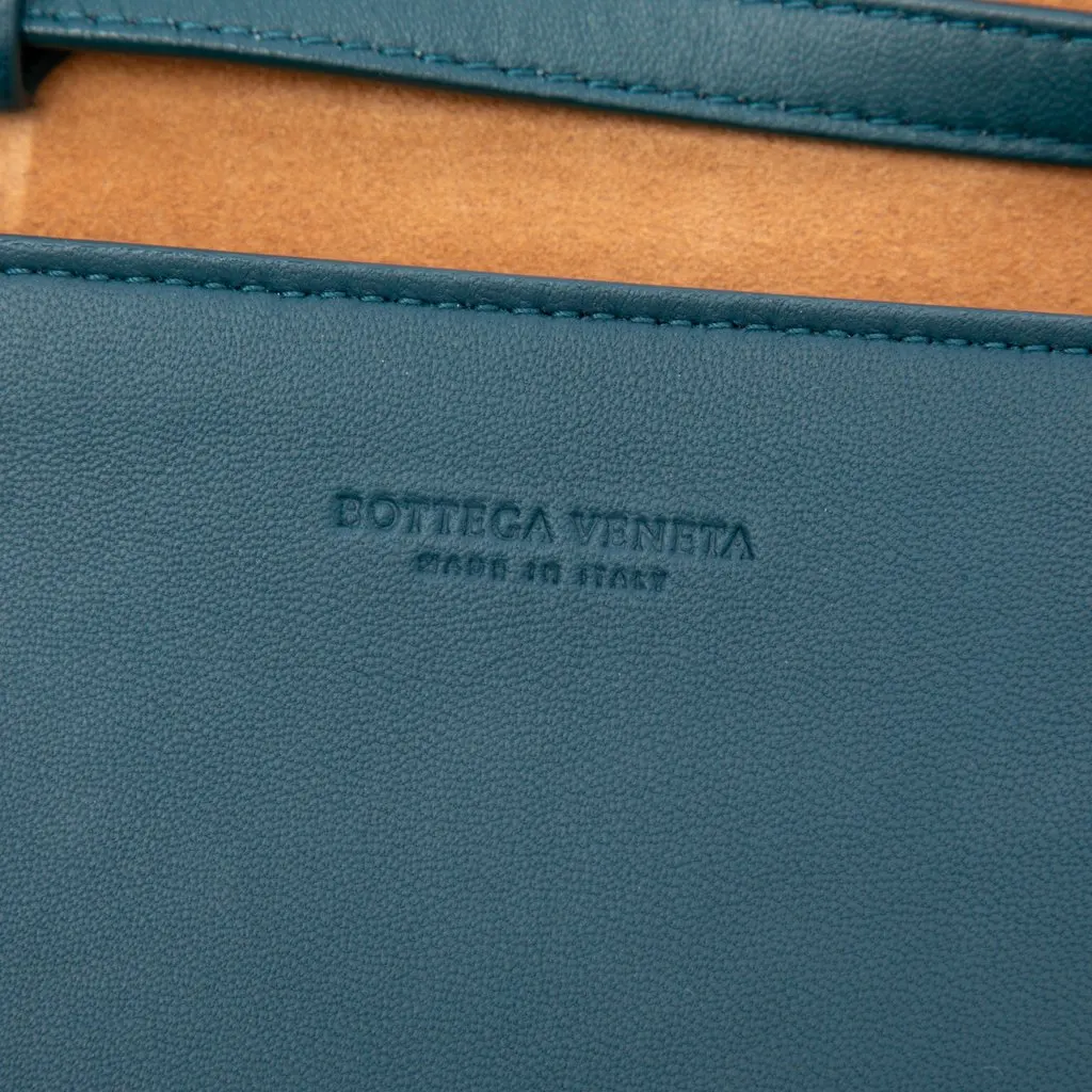 Bottega Veneta Mini Nappa Maxi Intrecciato Cassette Crossbody Black Leather Very good - Box View