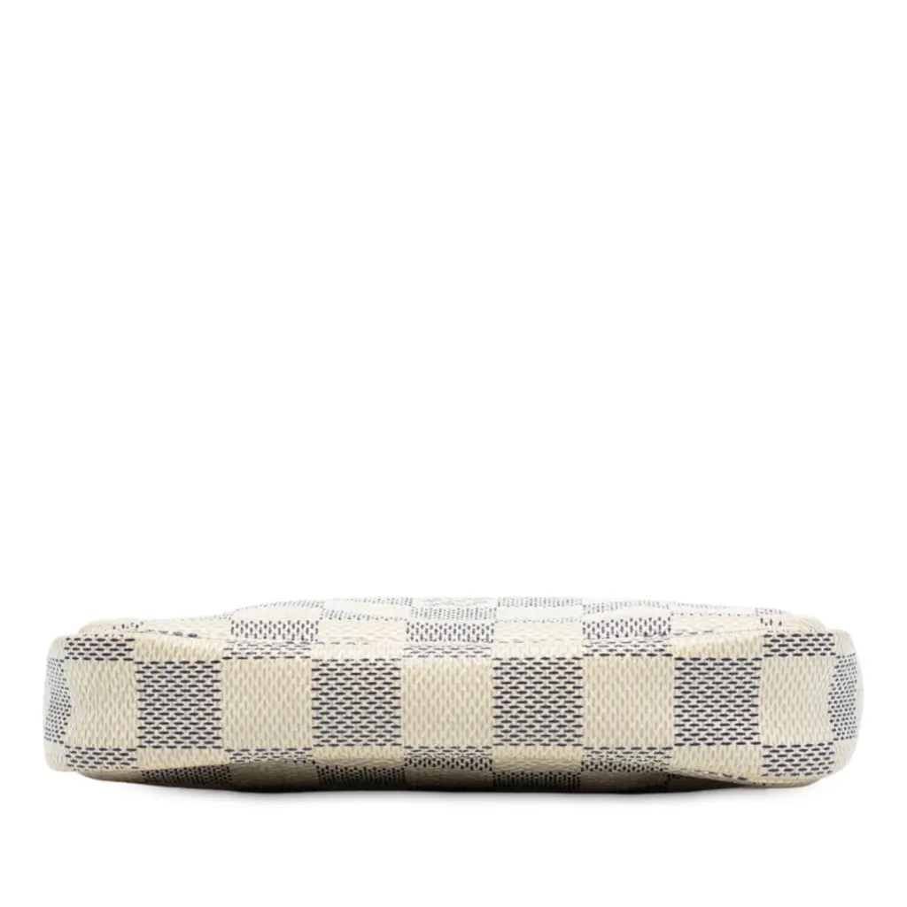Louis Vuitton Damier Azur Mini Pochette Accessoires White Very good - Inside View