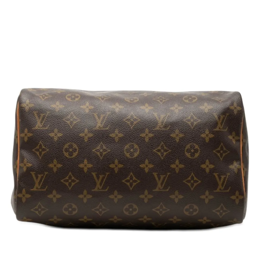 Louis Vuitton Monogram Speedy 30 Brown Good - Inside View