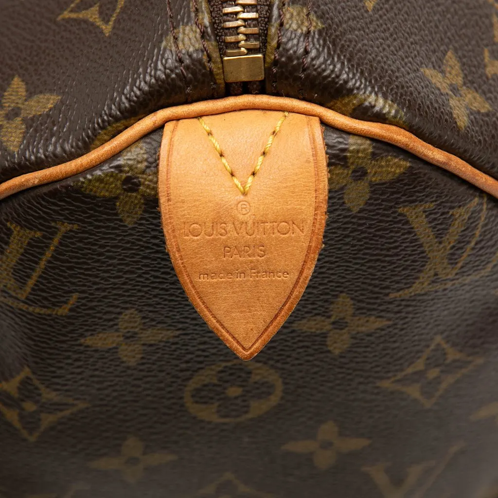 Louis Vuitton Monogram Speedy 30 Brown Good - Box View