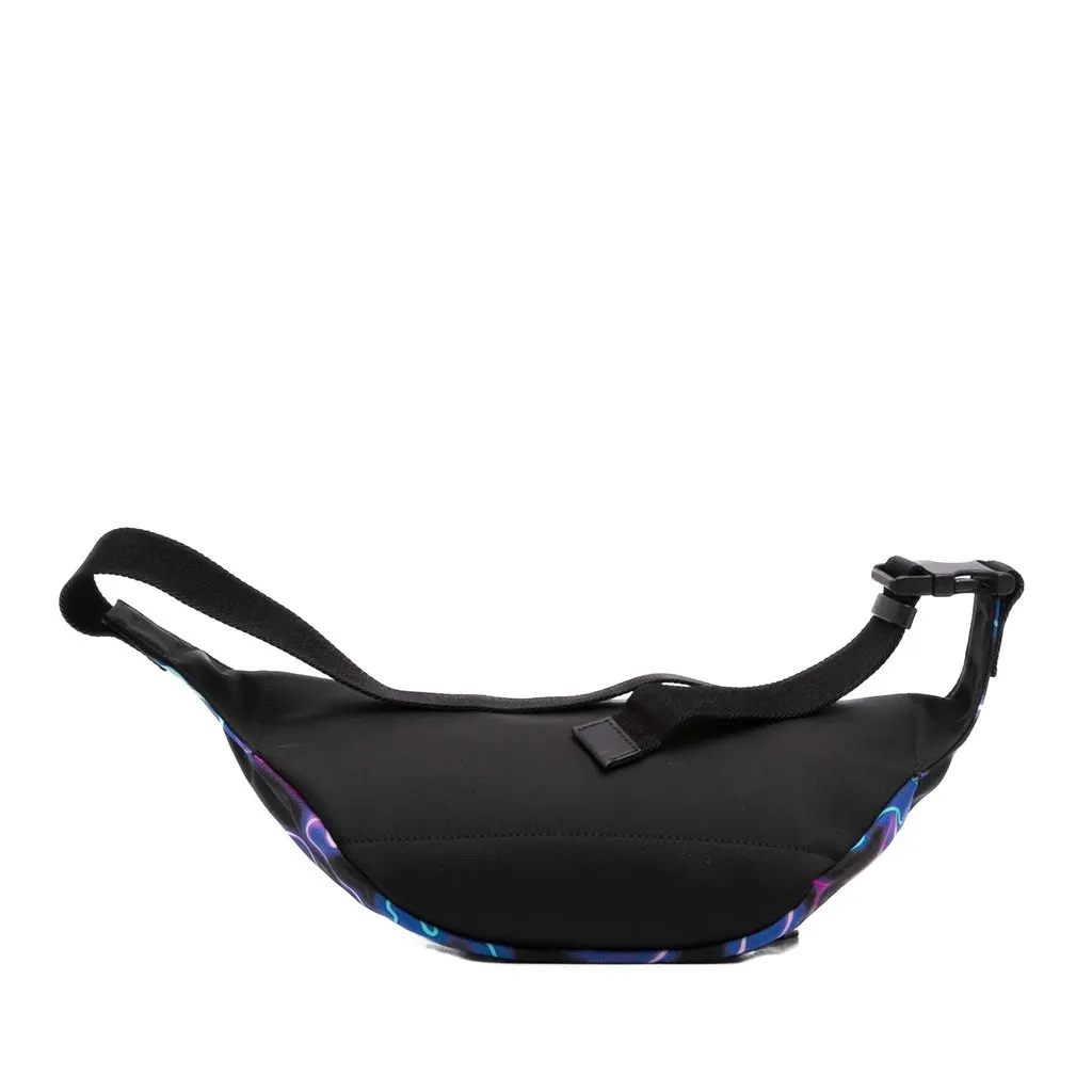 Valentino Nylon VLTN Neon Camouflage Print Belt Bag Black Very good - Inside View