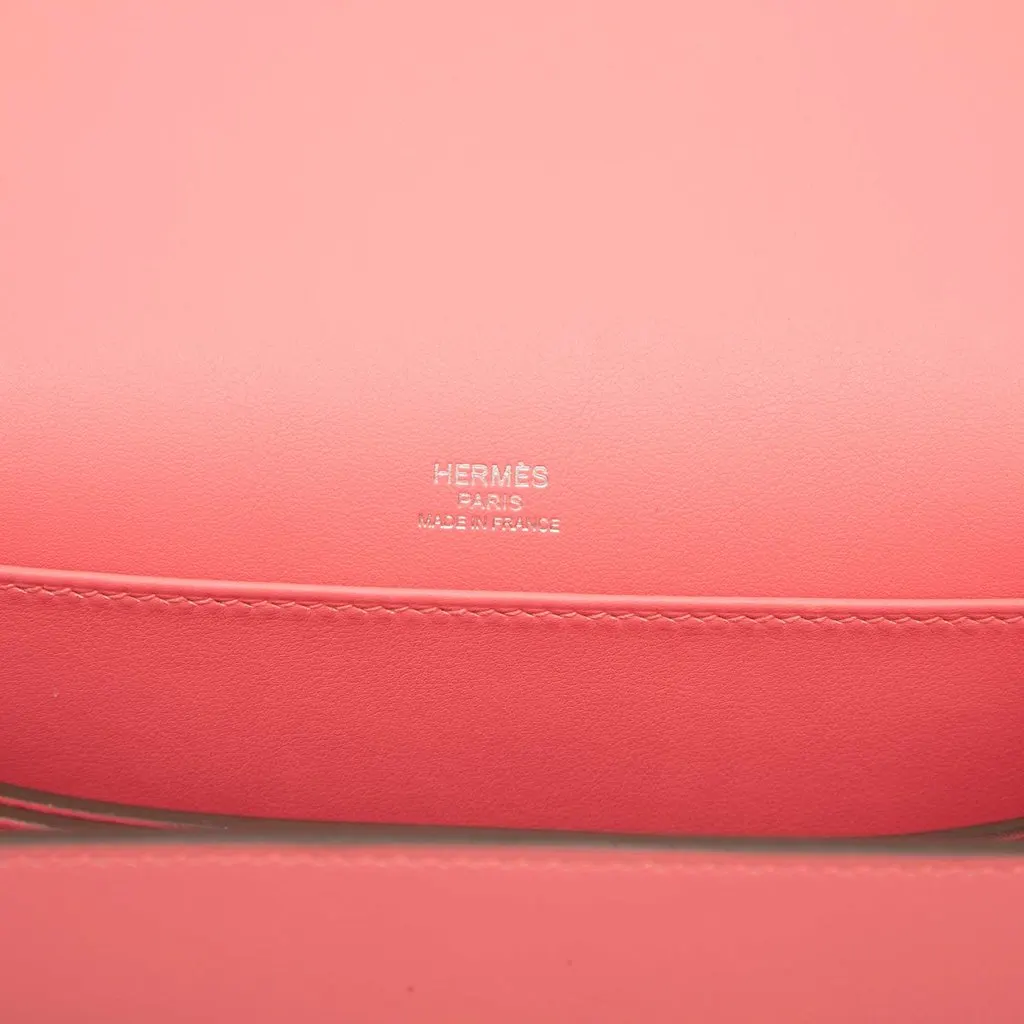 Hermès Mini Evercolor Sac Roulis 18 Pink Leather Very good - Box View
