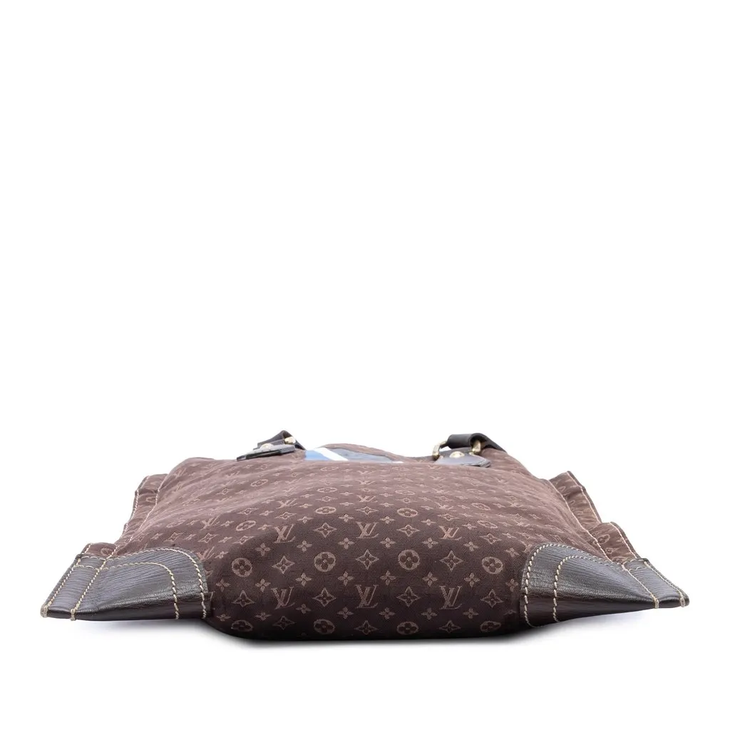 Louis Vuitton Monogram Mini Lin Cabas Tanger Brown Very good - Inside View