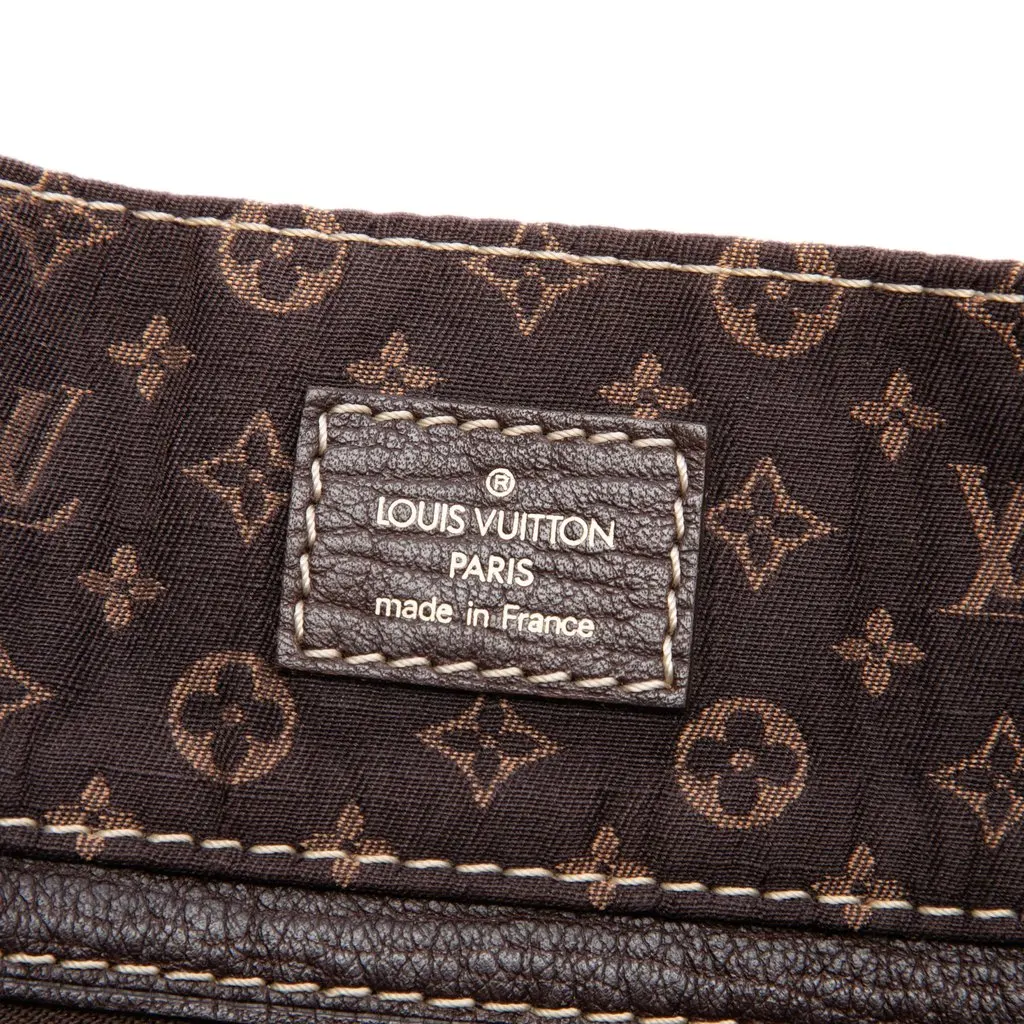 Louis Vuitton Monogram Mini Lin Cabas Tanger Brown Very good - Box View