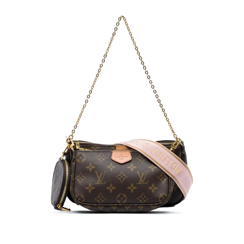 Louis Vuitton Monogram Multi Pochette Accessoires Brown Very good - Front View