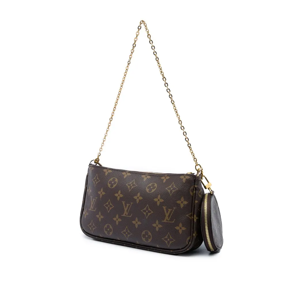 Louis Vuitton Monogram Multi Pochette Accessoires Brown Very good - Back View